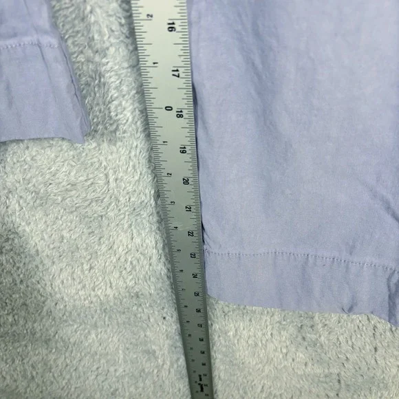 Maeve The Colette Cropped Wide Leg Pants Size 34 Lilac Lavender Linen Blend - Picture 5 of 9